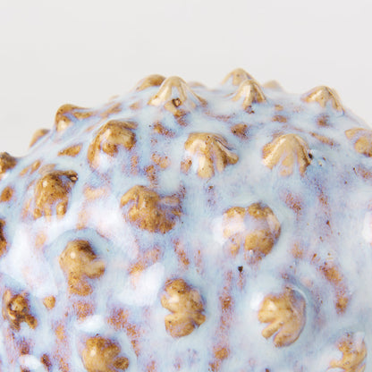 Spike I (Small) 8L x 4W Off-White Ceramic Puffer Fish