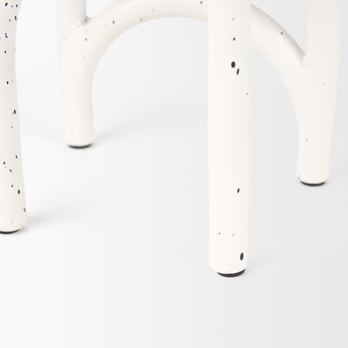 Springe White & Gray Speckled Arch Decorative Object (Set of 2)