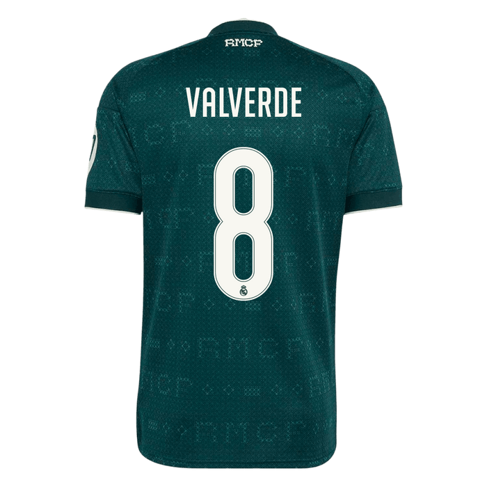 VALVERDE #8 Real Madrid Away Soccer Jersey 2026/27