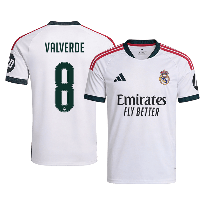 VALVERDE #8 Real Madrid Home Soccer Jersey 2026/27