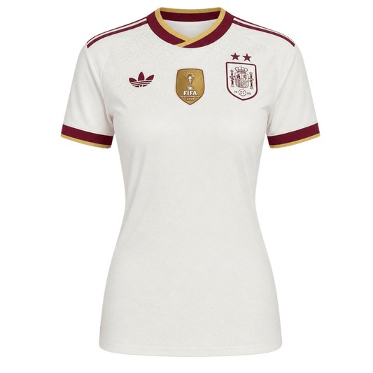 Women's Champion Spain Away Jersey World Cup 2026